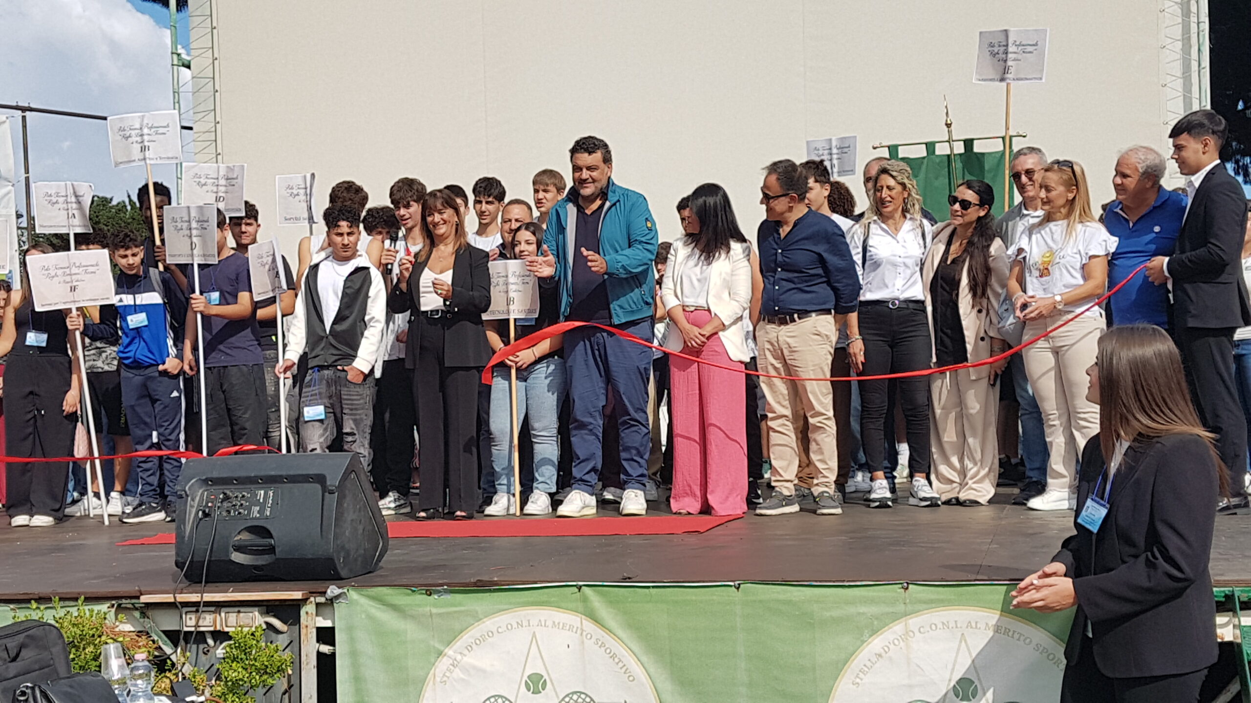 Cerimonia di inaugurazione dell'anno scolastico 2026-2027 del Polo Tecnico Professionale “Righi-Boccioni-Fermi” di Reggio Calabria.